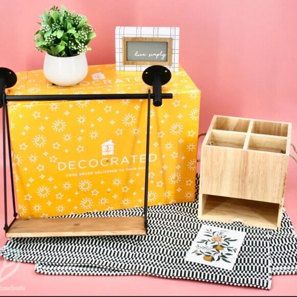 Decorated Home Decor Bundle, 6 Pieces, Subscription Box Summer 2022. NIB! - Picture 1 of 16